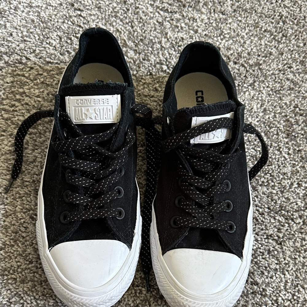 Converse All Star Black Canvas Shoes